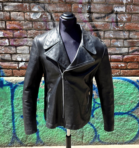 Giubbotto pelle chiodo - , moto