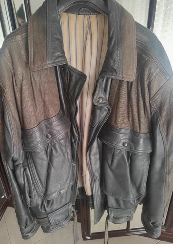 Giacca chiodo pelle vintage - giacca,
