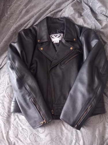 Giubbotto pelle uomo moto - pelle,