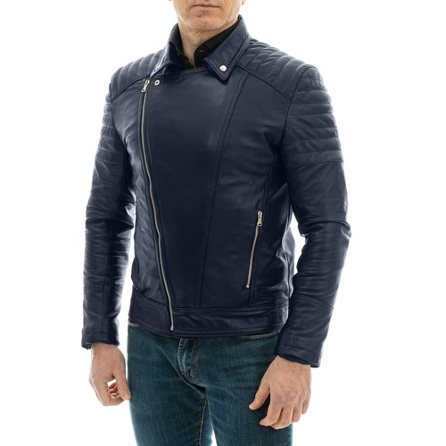 Chiodo biker vera pelle - chiodo, in