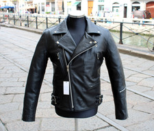 Giubbotto chiodo pelle