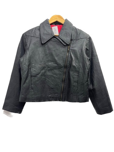 Chiodo vera pelle crop - vera,