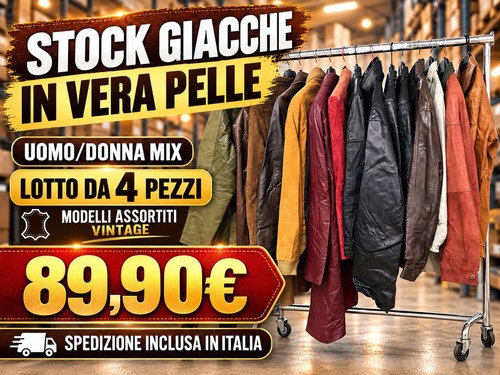 Stock giacche vera pelle - in,