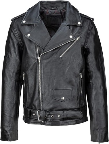 Giacca chiodo pelle con - giacca,