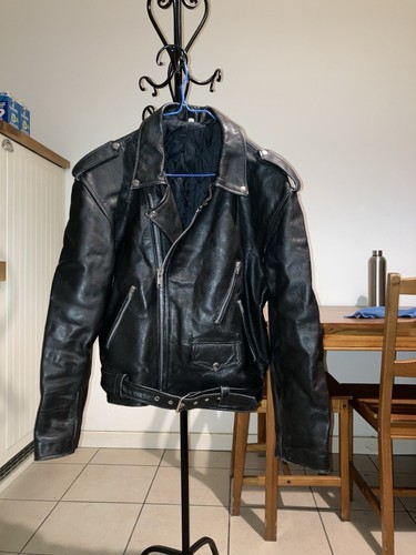 Giubbotto pelle chiodo - ,