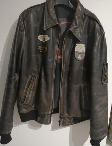 Chiodo pelle vintage - chiodo,