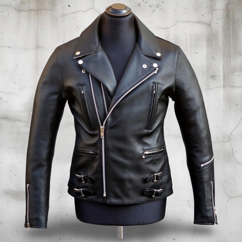 Giubbotto chiodo pelle biker - chiodo,